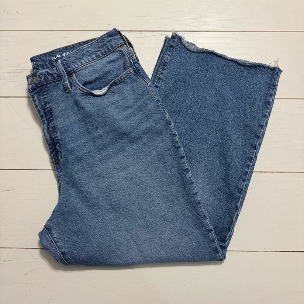 J.Crew Slim Wide Leg Jeans